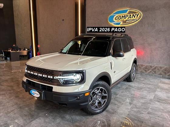 FORD BRONCO SPORT 2.0 ECOBOOST GASOLINA WILDTRAK 4X4 SELECTSHIFT